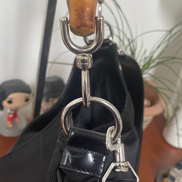 Gucci Black Bamboo Handle Women's Bag - Picture 6 of 16